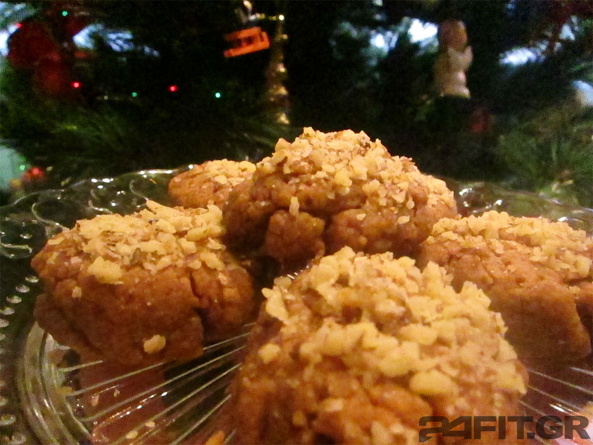 Μελομακάρονα από Αλεύρι Ντίνκελ Ολικής Χωρίς Ζάχαρη