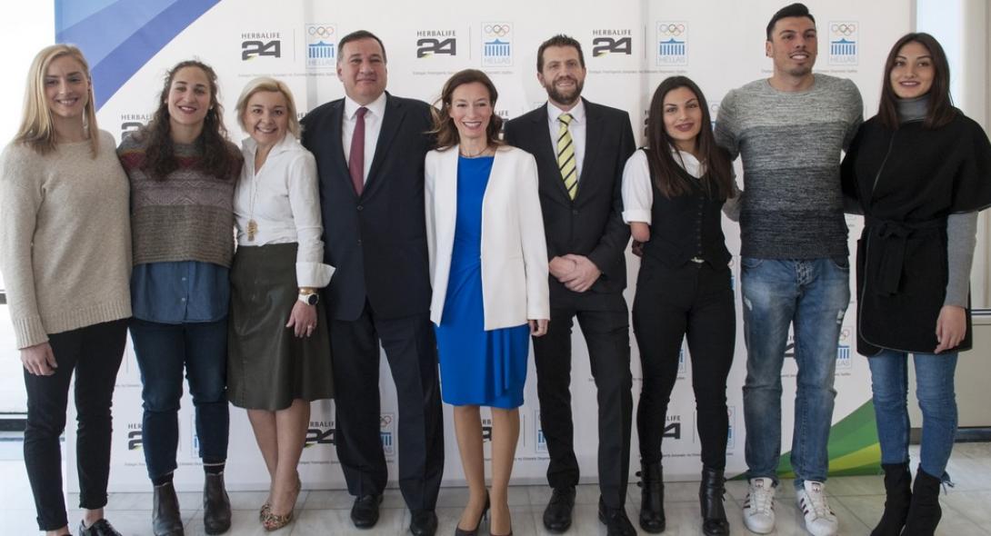 H σειρά Herbalife 24 της Herbalife Nutrition Επίσημος Υποστηρικτής Διατροφής της Ελληνικής Ολυμπιακής Ομάδας