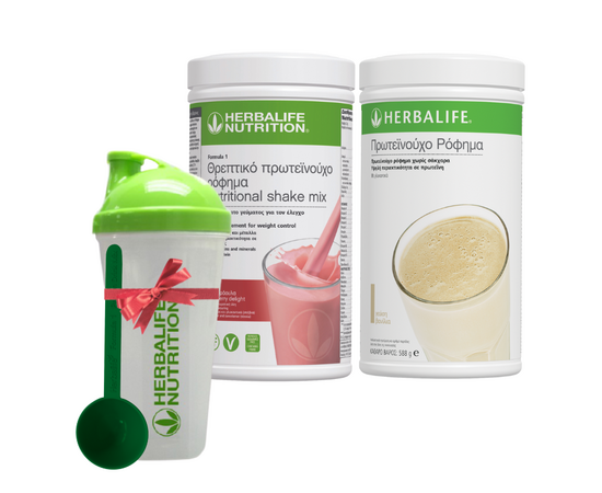 Herbalife Formula 1 & PDM Υποκατάστατο Γευματος Χωρίς Γάλα