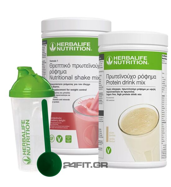 Herbalife Σετ για Ρόφημα Υποκατάστατο Γεύματος Χωρίς Γάλα