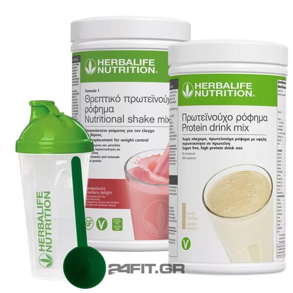 Herbalife Σετ για Ρόφημα Υποκατάστατο Γεύματος Χωρίς Γάλα